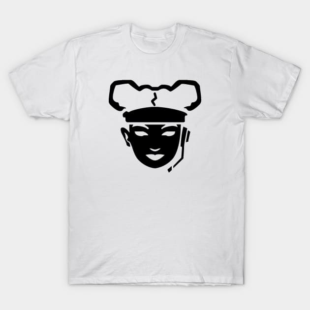 Lifeline Icon Black T-Shirt by Paul Draw